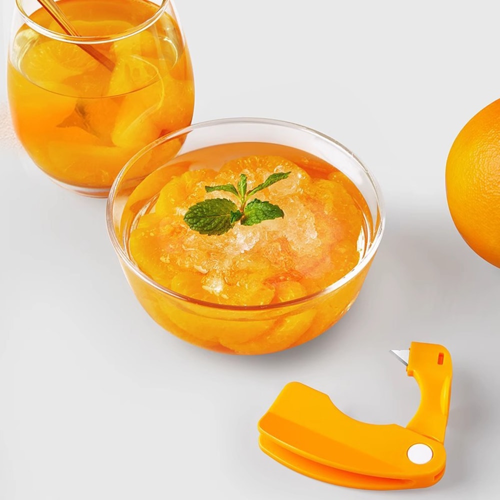 Easy Peel Citrus Opener Tool Orange Peeler Citrus Peeler Tool For Quick MessFree Fruit Prep 2