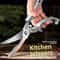 Heavy Duty Kitchen Scissors Stainless Steel Meat & Bone Cutting Shears for BBQ and Home Cooking