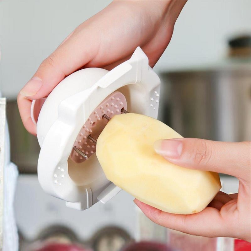 SafeSlice Finger Guard Vegetable Holder For Secure Kitchen Cutting 1