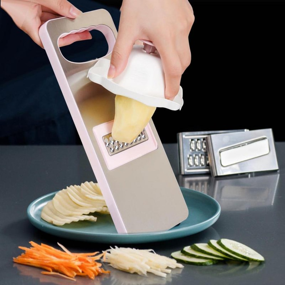 SafeSlice Finger Guard Vegetable Holder For Secure Kitchen Cutting 2