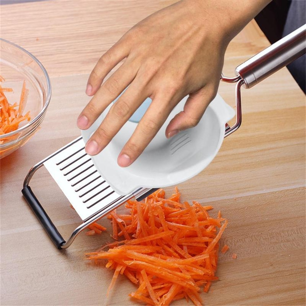 SafeSlice Finger Guard Vegetable Holder For Secure Kitchen Cutting 4