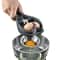 Stainless Steel Egg Cracker Tool With BuiltIn Egg Separator For MessFree Cooking 1