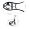 Stainless Steel Egg Cracker Tool With BuiltIn Egg Separator For MessFree Cooking 2