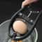 Stainless Steel Egg Cracker Tool With BuiltIn Egg Separator For MessFree Cooking 3