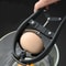 Stainless Steel Egg Cracker Tool With BuiltIn Egg Separator For MessFree Cooking 3