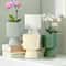 Elegant Ceramic Orchid Pot With Tray For Indoor Plants And Succulents 0