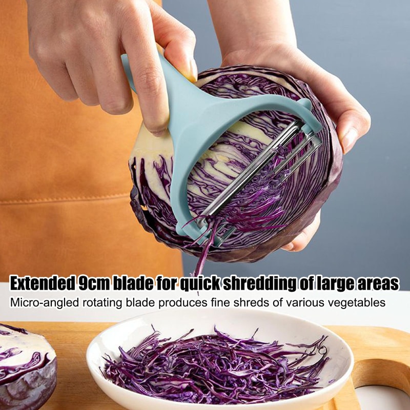 Precision Cabbage Shredder Vegetable Peeler Grater Tool For Fast Meal Prep 3