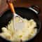 Aluminum Potato Masher with Wood Handle – Heavy Duty Manual Food & Garlic Press Tool