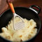 Aluminum Potato Masher with Wood Handle – Heavy Duty Manual Food & Garlic Press Tool