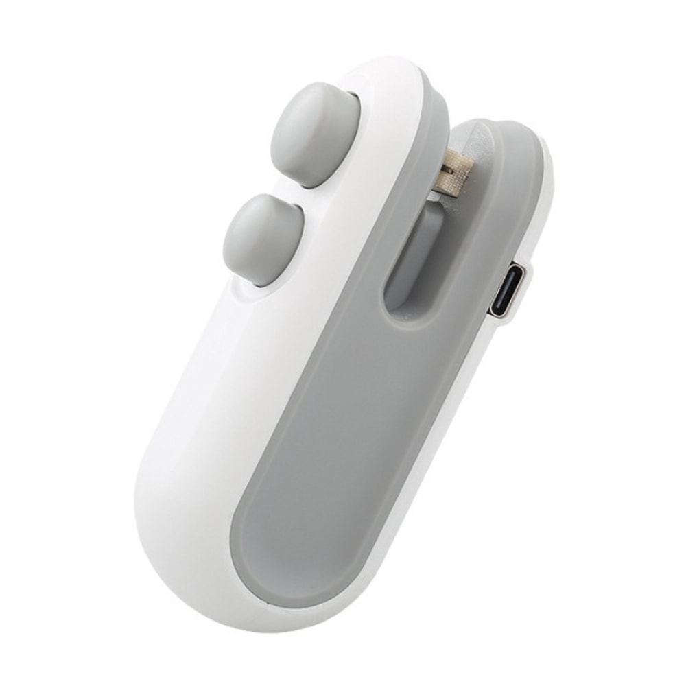USB Rechargeable Mini Bag Sealer With Cutter Portable Chip Bag Sealer For Fresh Food Storage 5