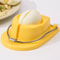 Boiled Egg Slicer with Dual Cutters Stainless Steel Egg Slicer for Quick Perfect Slices