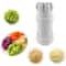 Multi Functional Garlic Press & Slicer Wheel Tool for Effortless Kitchen Prep