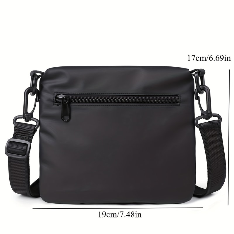 UrbanFlex MultiLayer WaterResistant Crossbody Bag For Everyday Travel 3