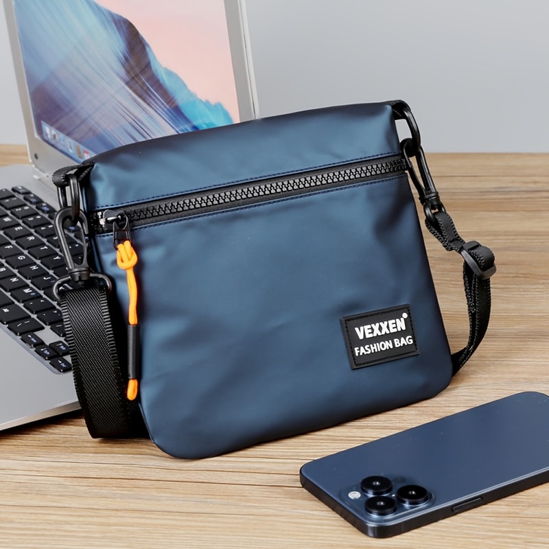 UrbanFlex MultiLayer WaterResistant Crossbody Bag For Everyday Travel 5