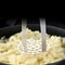 Heavy Duty Stainless Steel Potato Masher with Ergonomic Wooden Handle