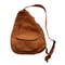 Canvas Chest Bag Multi Pocket Unisex Crossbody Bag for Travel and Daily Use