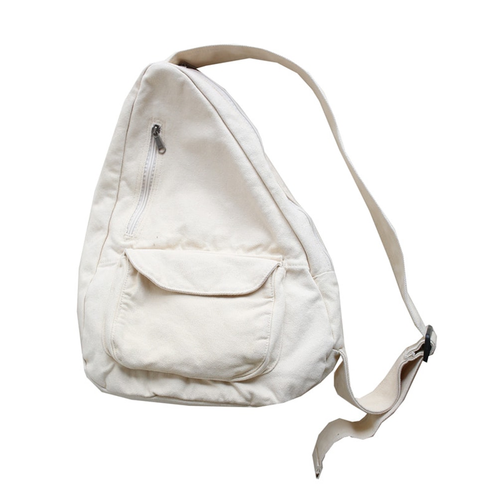 Canvas Chest Bag Multi Pocket Unisex Crossbody Bag for Travel and Daily Use