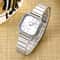 Denvosi Square Watch for Women Stainless Steel Minimalist Quartz Fashion Wristwatch
