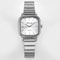 Denvosi Square Watch for Women Stainless Steel Minimalist Quartz Fashion Wristwatch