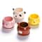 Cute Cartoon Ceramic Succulent Planter Pot Lightweight Breathable Indoor Plant Decor 0