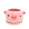 Cute Cartoon Ceramic Succulent Planter Pot Lightweight Breathable Indoor Plant Decor 3