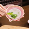 Ceramic Ginger Grater Plate with Pour Spout – Manual Garlic Grinder & Kitchen Grinding Dish