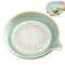 Ceramic Ginger Grater Plate with Pour Spout – Manual Garlic Grinder & Kitchen Grinding Dish