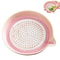 Ceramic Ginger Grater Plate with Pour Spout – Manual Garlic Grinder & Kitchen Grinding Dish