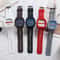 Elegant Big Square Womens Quartz Watch With Silicone Strap Waterproof Casual Wristwatch 0