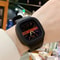 Elegant Big Square Womens Quartz Watch With Silicone Strap Waterproof Casual Wristwatch 7