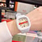 Elegant Big Square Womens Quartz Watch With Silicone Strap Waterproof Casual Wristwatch 10