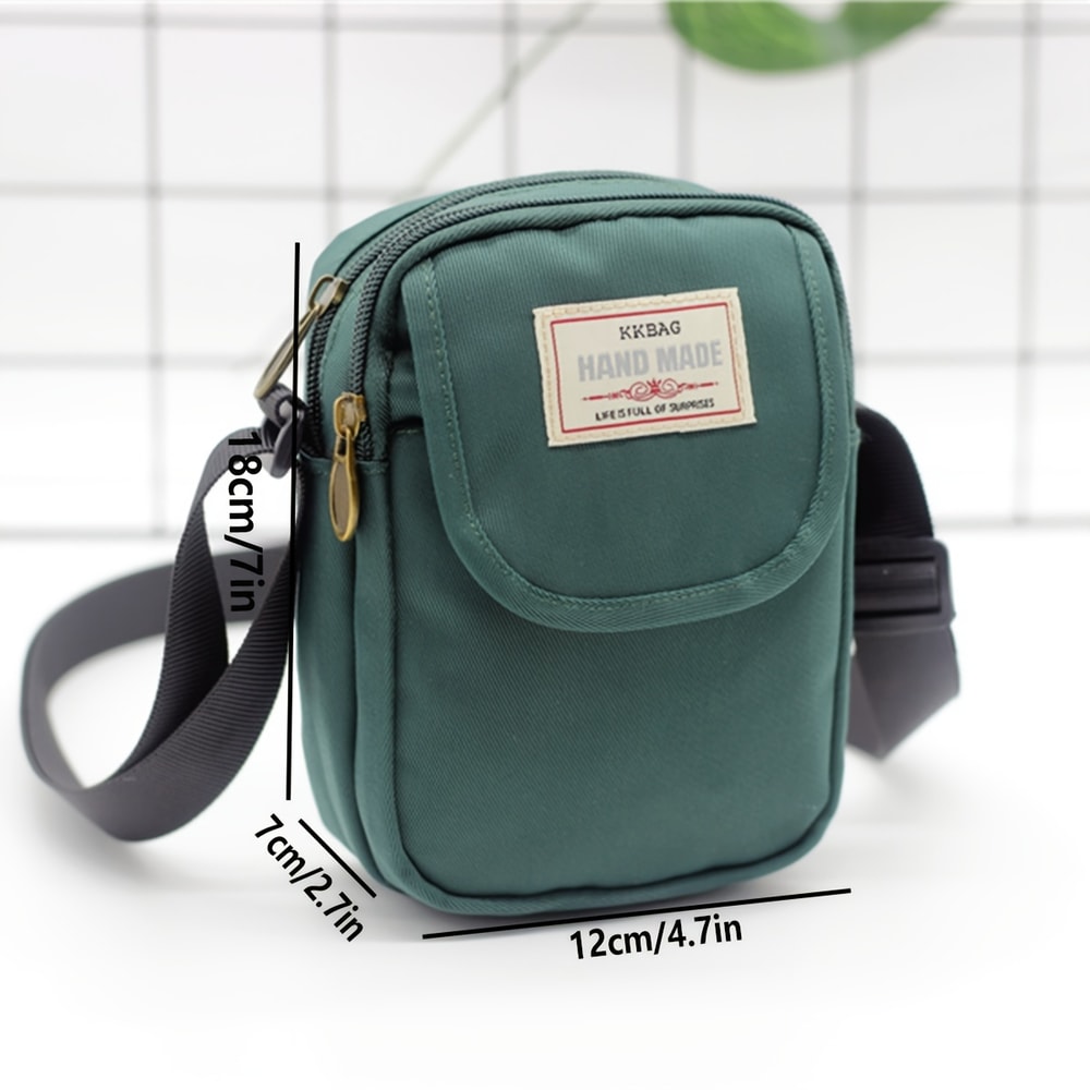 Trendy Nylon Crossbody Phone Bag For Women Lightweight Mini Shoulder Messenger 1