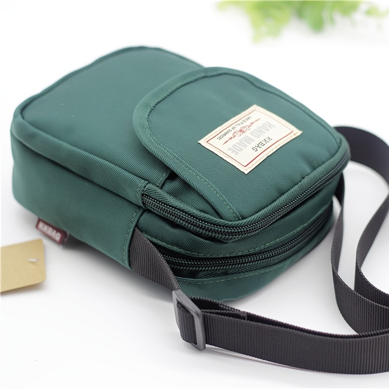 Trendy Nylon Crossbody Phone Bag For Women Lightweight Mini Shoulder Messenger 2
