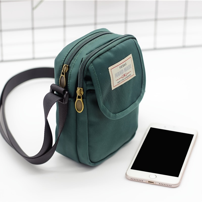 Trendy Nylon Crossbody Phone Bag For Women Lightweight Mini Shoulder Messenger 3