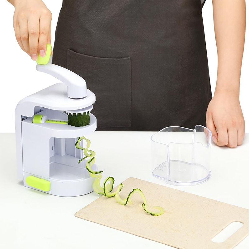 Multi Blade Vegetable Spiralizer Cutter for Zucchini Noodles and Healthy Veggie Pasta