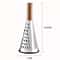 Stainless Steel Rotary Cheese Grater Manual Vegetable Slicer Kitchen Shredder