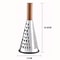 Stainless Steel Rotary Cheese Grater Manual Vegetable Slicer Kitchen Shredder