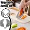 SafeSlice Finger Guard For Cutting Vegetables Non Slip Kitchen Protector 3