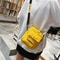 Cute Cartoon Small Canvas Crossbody Bag Phone Purse for Women Mini Messenger Shoulder Bag