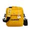 Cute Cartoon Small Canvas Crossbody Bag Phone Purse for Women Mini Messenger Shoulder Bag