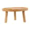 Solid Wood Round Plant Stand Indoor Decorative Flower Pot Display Rack