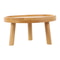 Solid Wood Round Plant Stand Indoor Decorative Flower Pot Display Rack