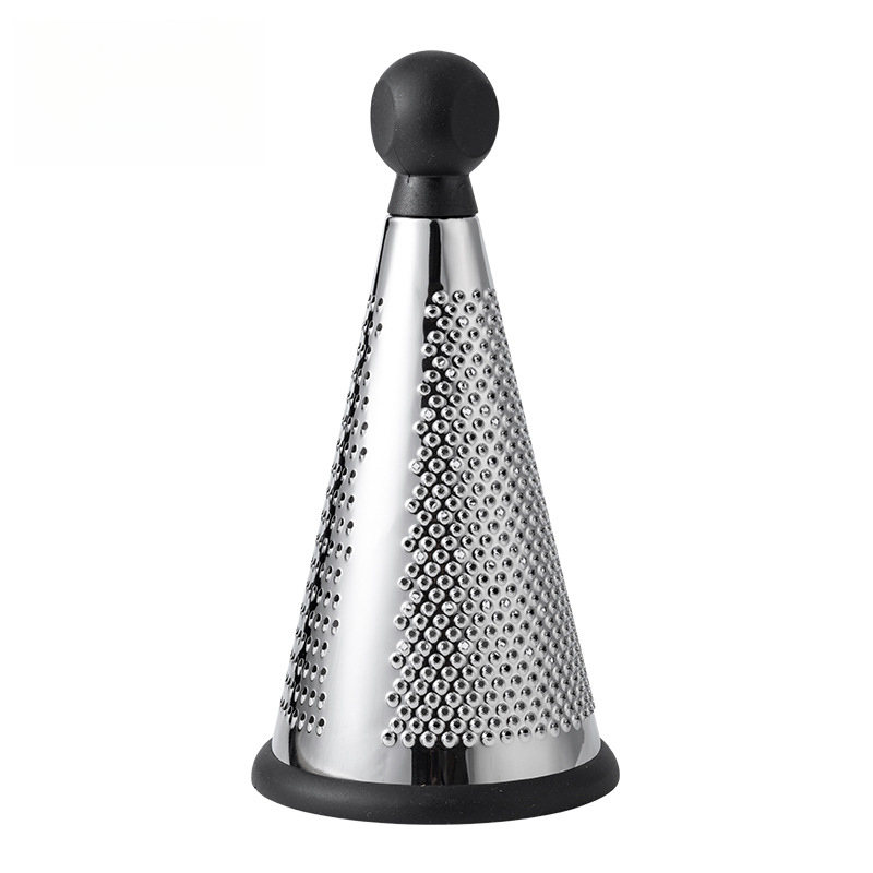 Vertical Stainless Steel Vegetable Cutter & Rotary Cheese Grater with Multi-Blade System