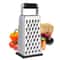 Stainless Steel Cheese Grater With Handle Multi Blade Vegetable Slicer Garlic Mincer 0