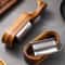 Stainless Steel Cheese Grater with Container Wooden Storage Box Manual Cheese Slicer