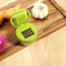 Heavy Duty Garlic Press Chopper with Easy Clean Plate Compact Handheld Kitchen Tool