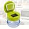 Heavy Duty Garlic Press Chopper with Easy Clean Plate Compact Handheld Kitchen Tool
