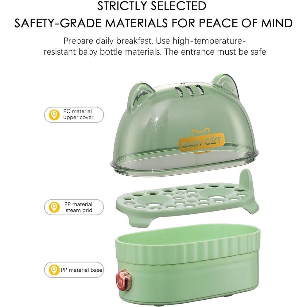 Smart Electric Egg Cooker with Timer Compact Egg Boiler Machine for Perfect Soft or Hard Boiled Eggs