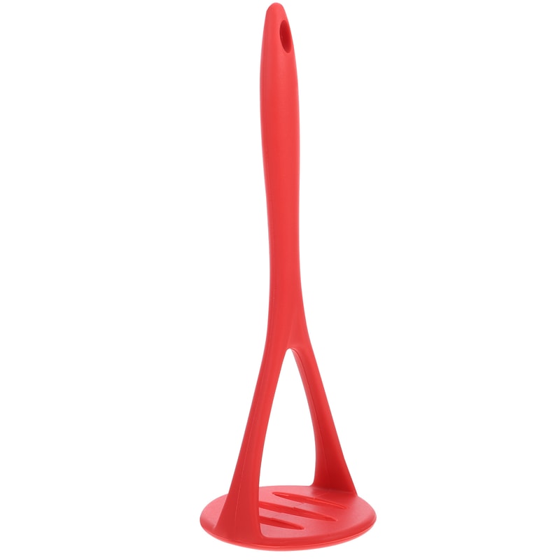Ergonomic Silicone Potato Masher Lightweight Nonstick Vegetable Masher For Smooth Purees 1