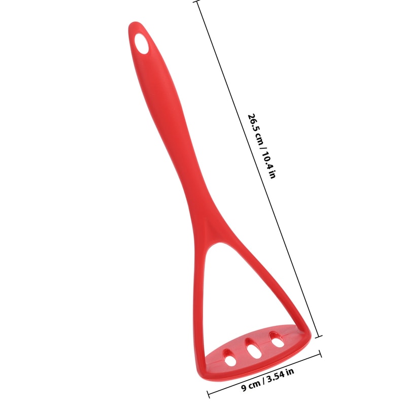 Ergonomic Silicone Potato Masher Lightweight Nonstick Vegetable Masher For Smooth Purees 5